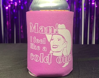 ORCHID "Cold One" Dwightjokeam Country Music Beer foam Can cooler