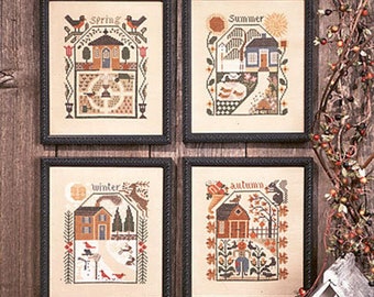 Garden Samplers by Prairie Schooler Counted Cross Stitch Pattern/chart ...