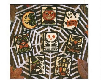 BOO TO YOU By The Prairie Schooler Counted Cross Stitch Pattern, Halloween, Leaflet Chart Book No. 156