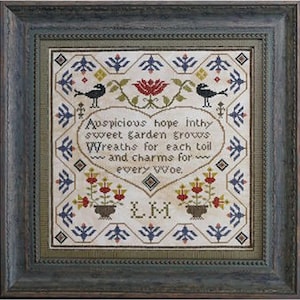 LA~D~DA &quot;Auspicious Hope&quot; • Counted Cross Stitch Pattern • Chart, Pattern Only