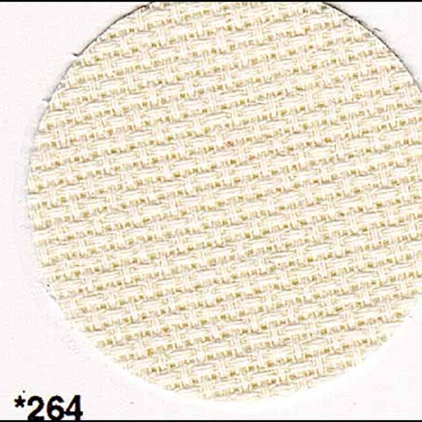 16 ct. Ivory Aida ~ ZWEIGART ~ 16 count ~ 100% Cotton ~ Cross Stitch Fabric ~ Made in Germany