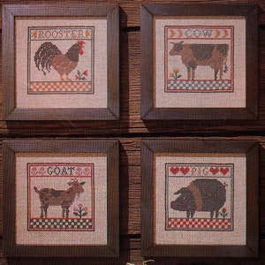 The Prairie School County Fair I  Book No.1  Cross Stitch/Chart/Pattern Only