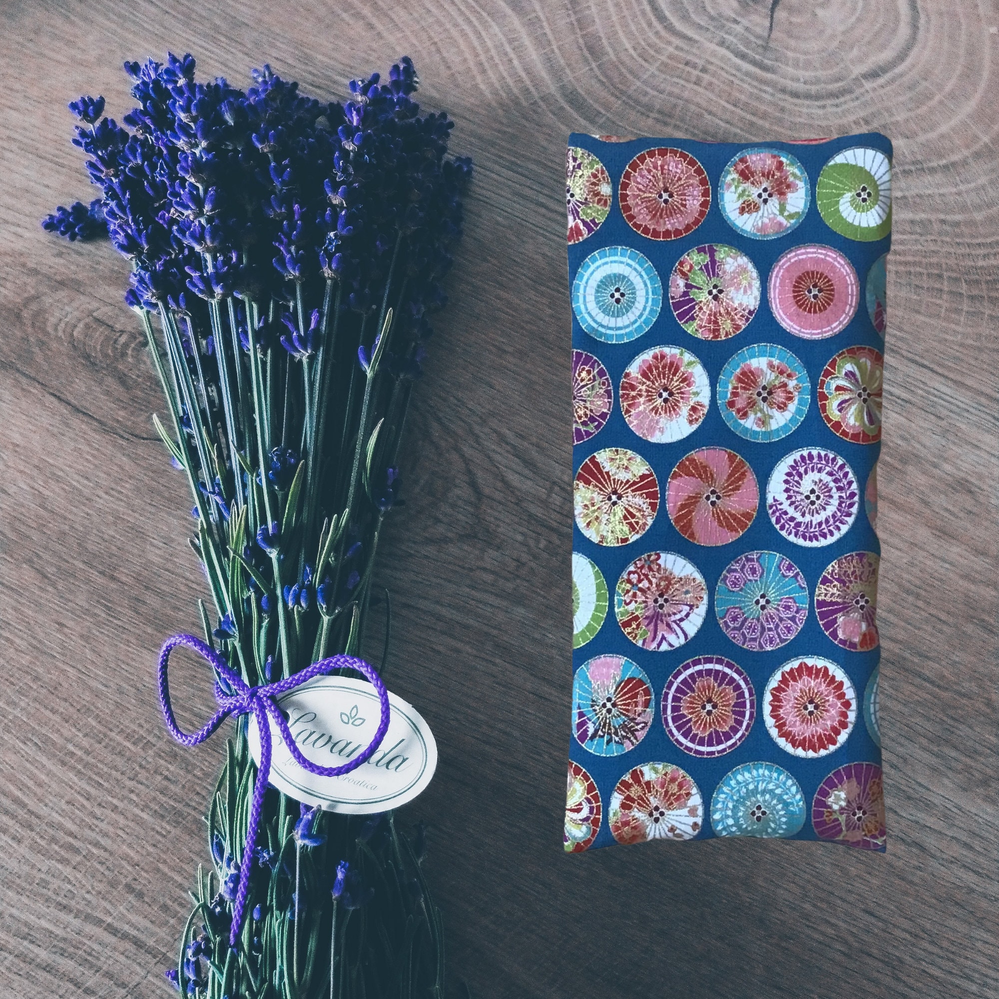 Washable Lavender and Flaxseed Eye Pillow Aromatherapy Etsy