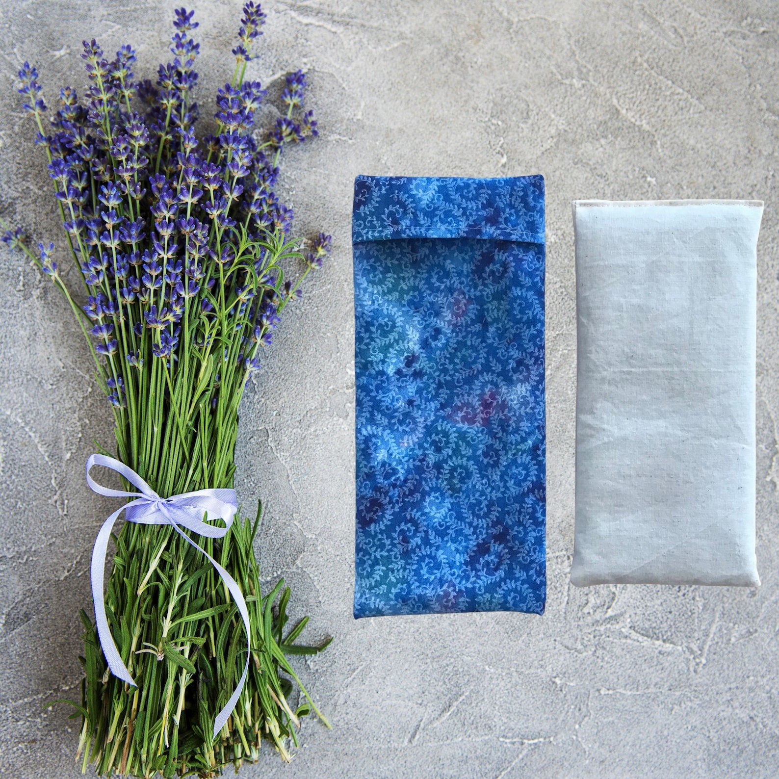 Washable Swirl Pattern Lavender and Flax Seed Eye Pillow Etsy