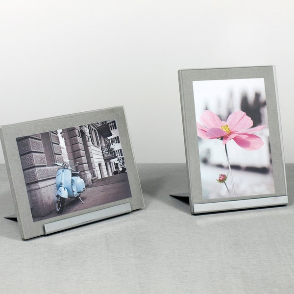 Bilderrahmen aus Beton - leichtbau picture frame fibre concrete