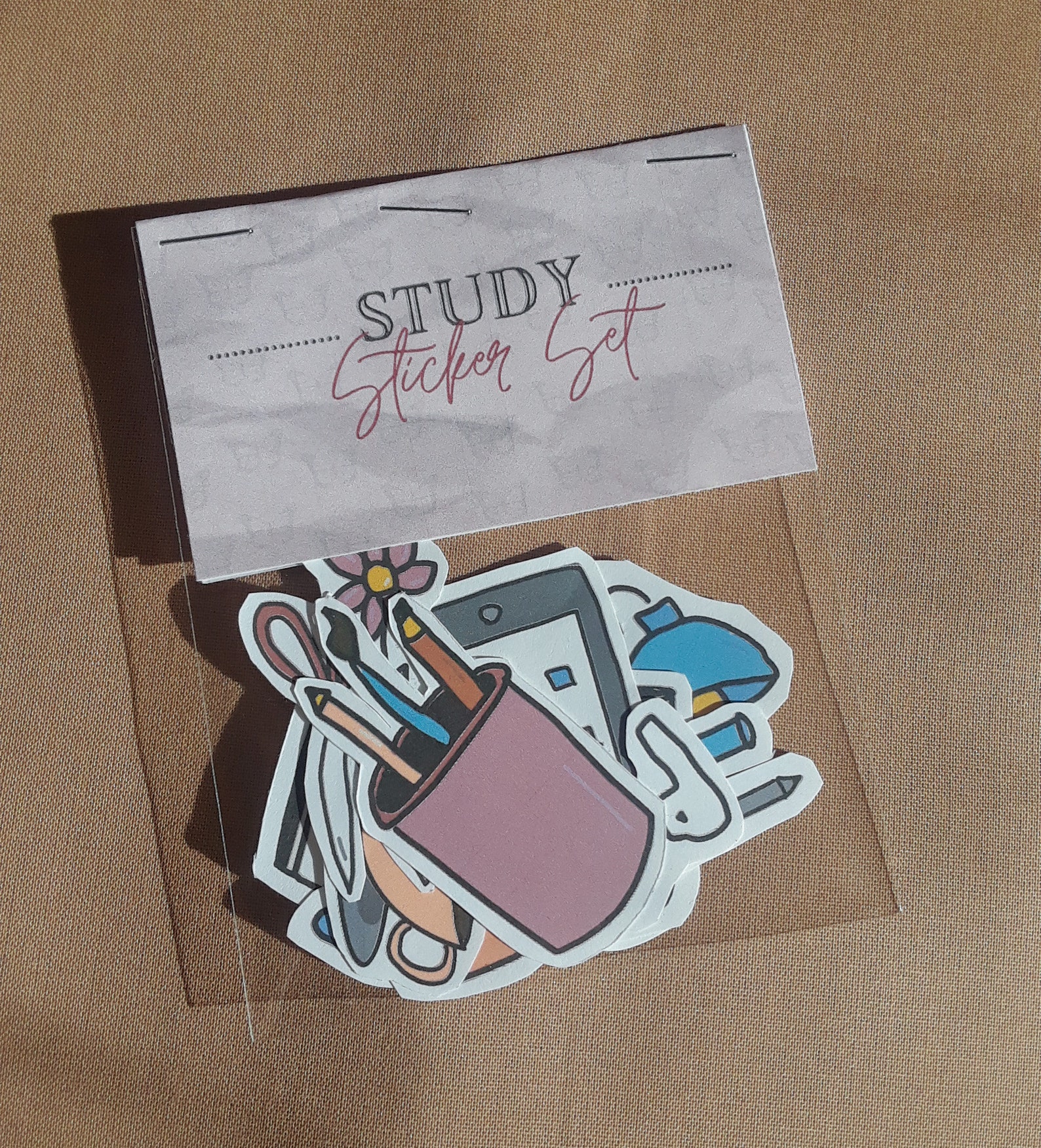 Study Sticker Set for Scrapbooking & Journaling Handmade Etsy