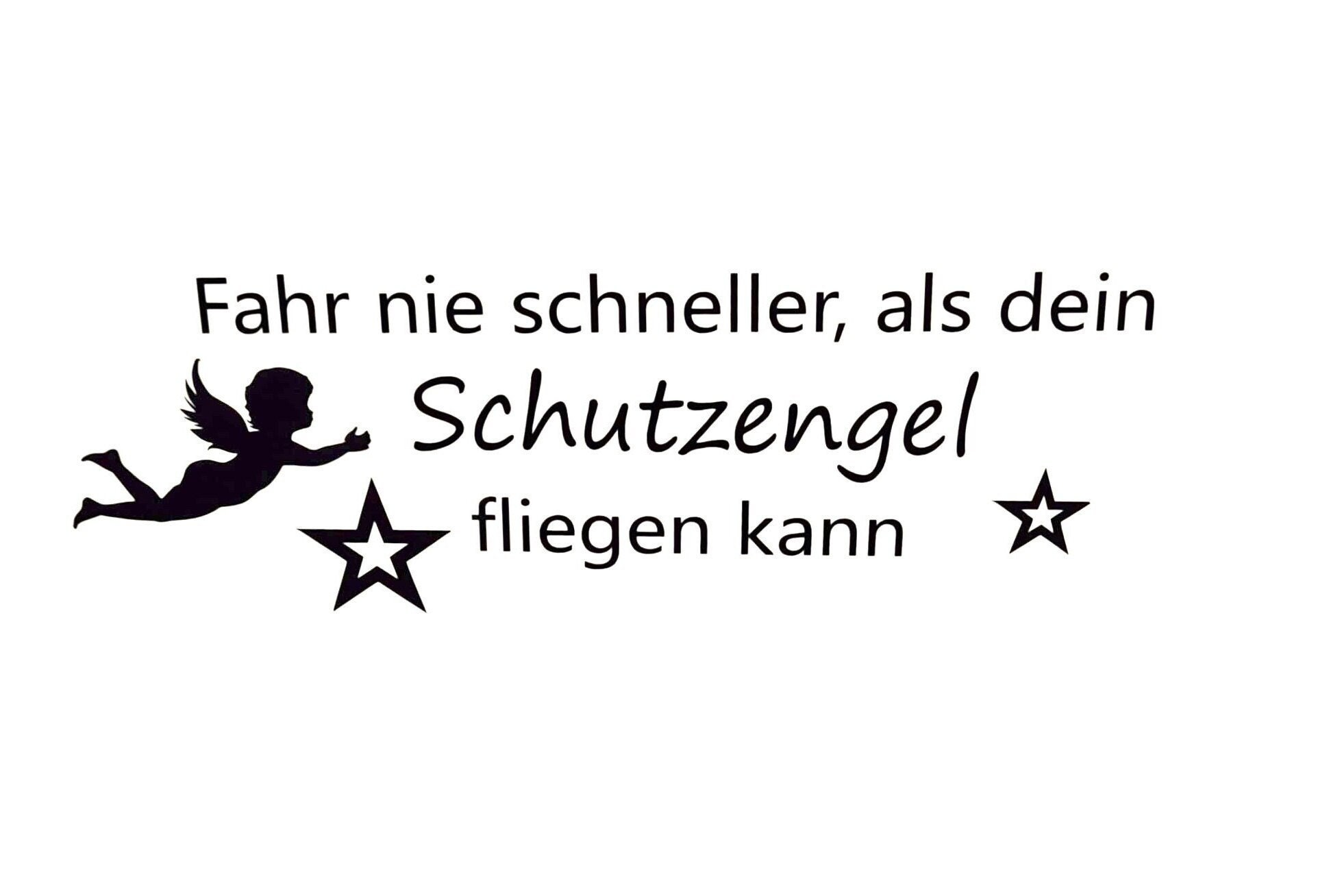 Stickeraffe Schutzengel Fahrt Schutz Engel Angel Guard Auto Aufkleber, 7,99  €