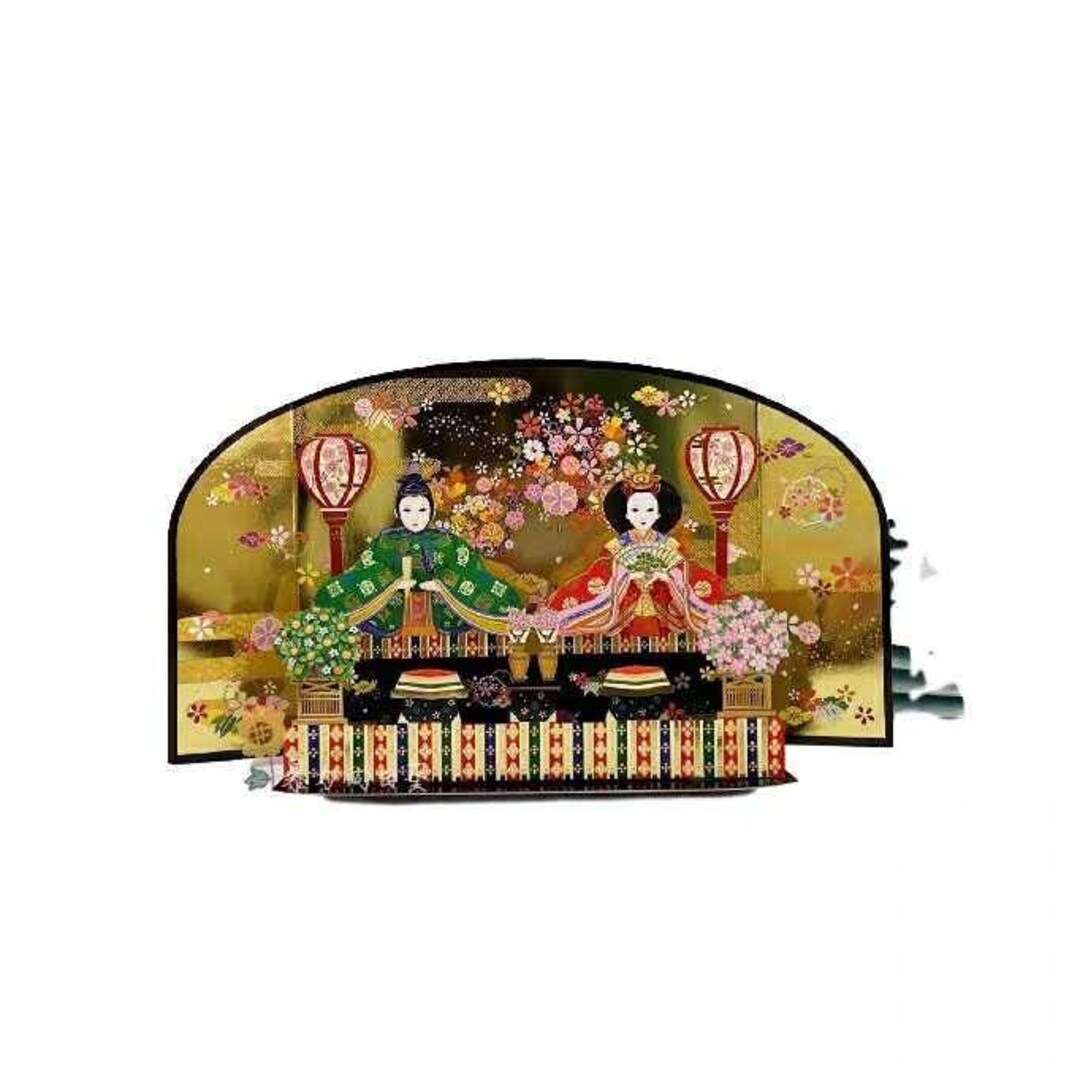 Japanese Paper Cards Sakura Kimono Shiba Samurai Mount Fuji Etsy