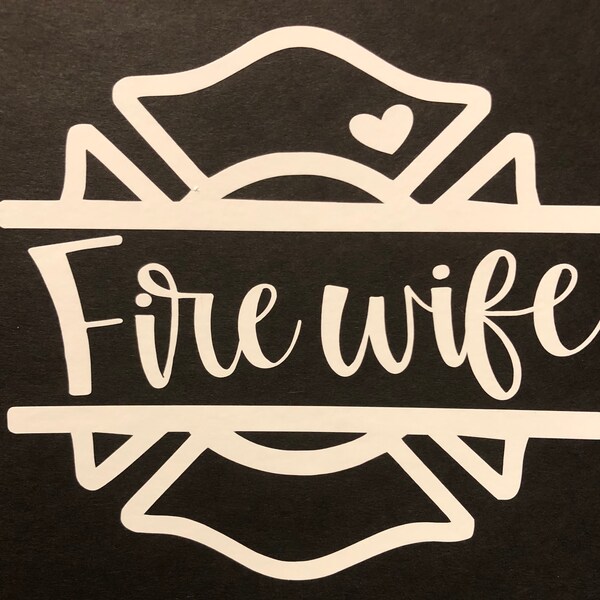 Fire Wife Decal - Etsy