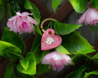 Etiqueta de identificación para mascotas "Dainty Love Tag" - Etiqueta de identificación para mascotas de arcilla polimérica - Hecha a mano
