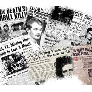 Crime Newspaper Background PNG