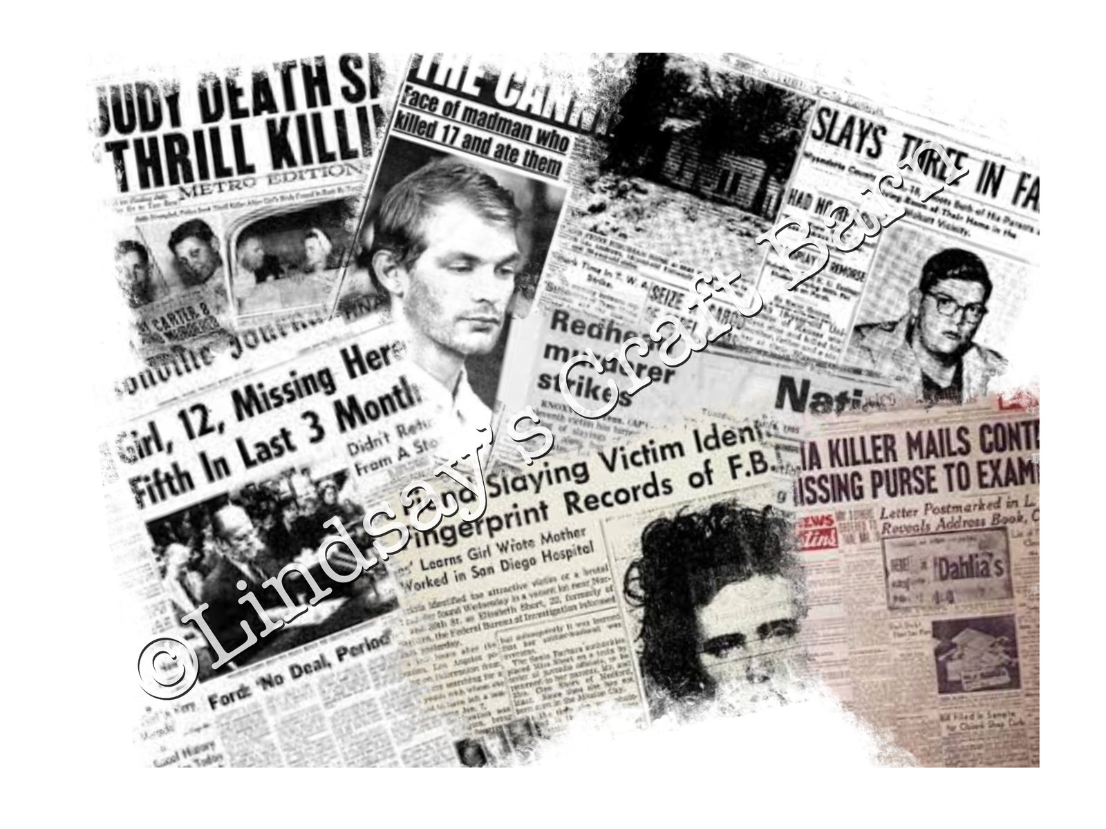 Crime Newspaper Background PNG - Etsy