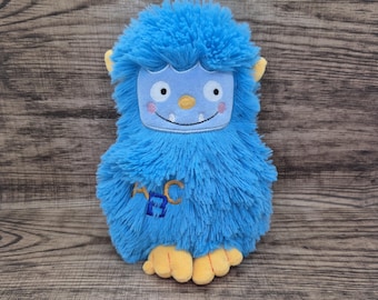 Glücksbringer ABC-Monster XL Geschenk zum Schulanfang personalisierbar