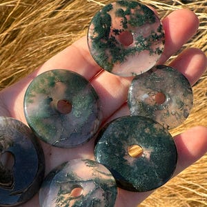 Dendritic Pictorial Agate Sunan Kalijaga Crystal Gemstone Jewellery