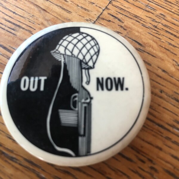 Anti Vietnam War Button: Out Now