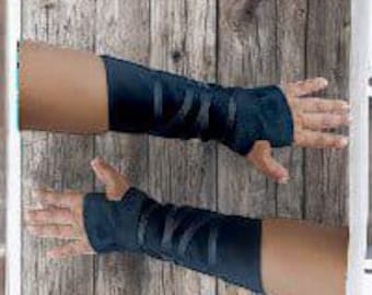 Leren vikingarmbracer, middeleeuwse krijgermanchet, LARP-kostuumaccessoire