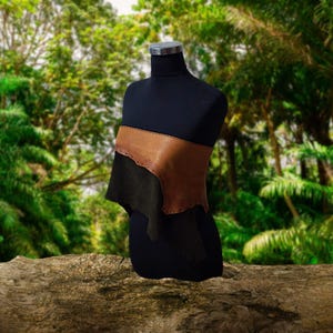 Cosplay leather top,Viking, Medieval Warrior Medieval leather armor, Barbarian costume, festival costume