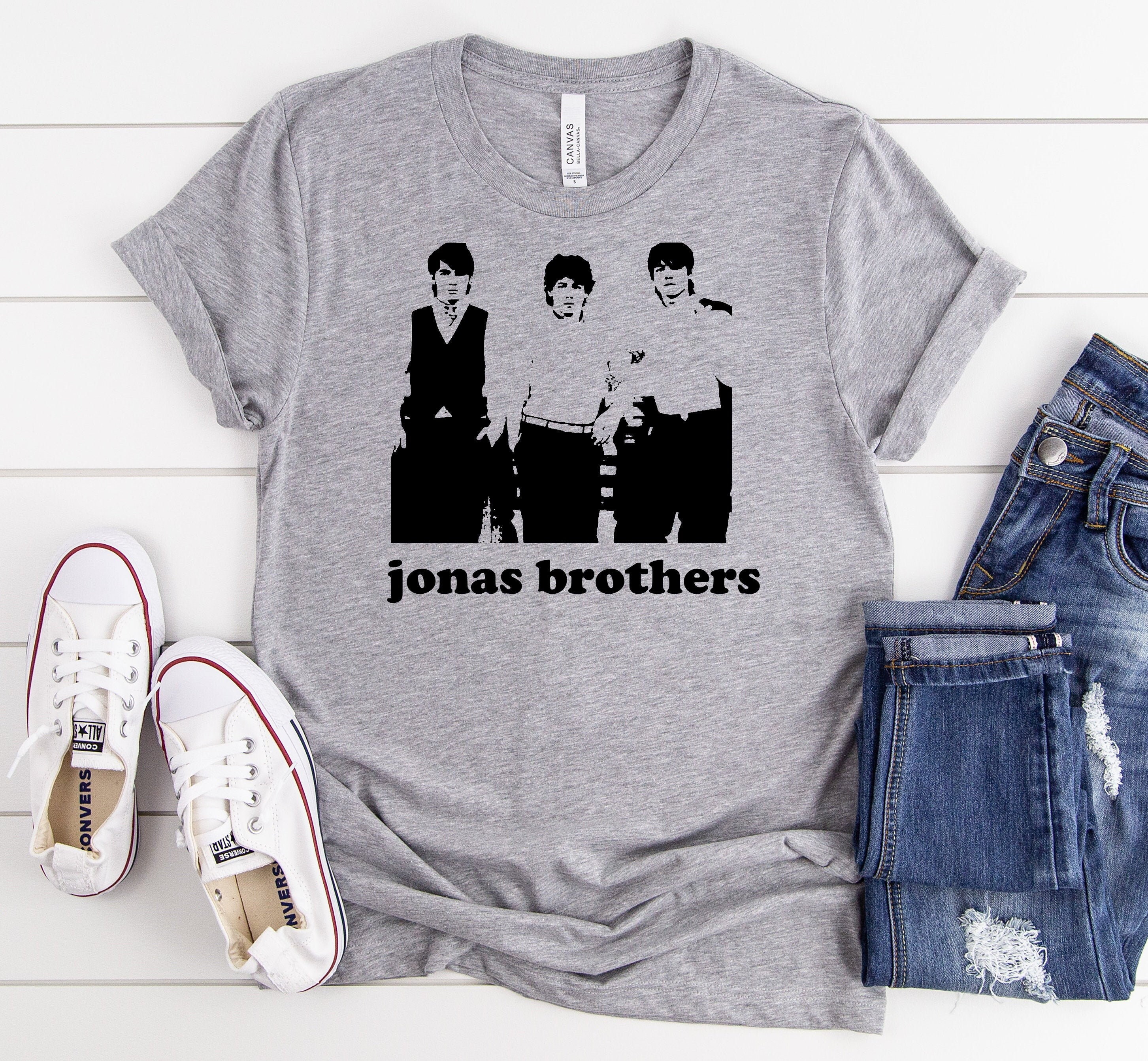 Jonas hermanos camisa / Jo Bros Tee / Jonas Brothers Camisa / Etsy
