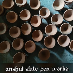 Indische Mini Diya Tontöpfe