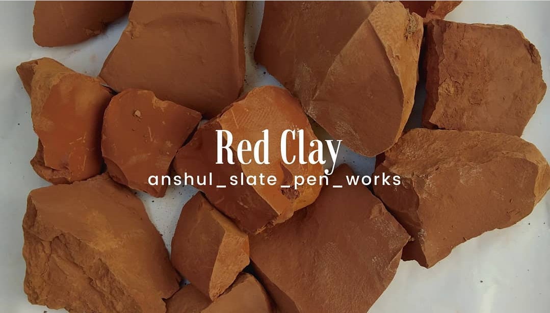 Edible Red khadi clay
