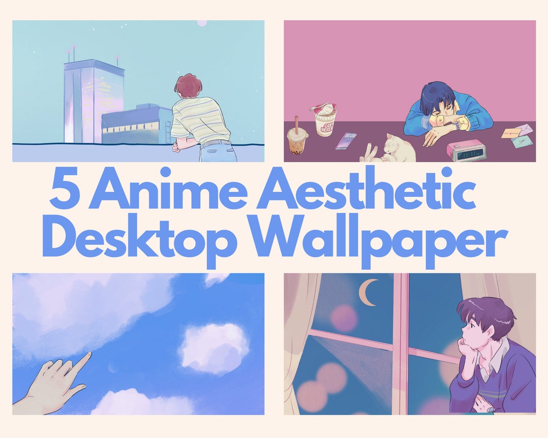 Download Feel transported to the 90s with this Anime Aesthetic Desktop  Wallpaper  Wallpaperscom