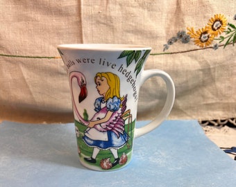 Alice in Wonderland's Cafe by Paul Cardew Mug Hedgehogs