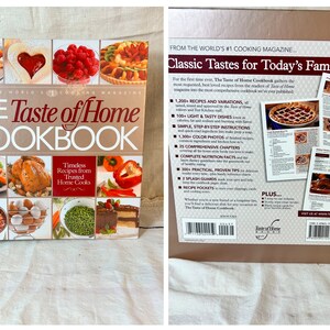 Readers Digest “Taste of Home Cookbook Timeless Recipes For Trusted Home Cooks~Hardcover~Spiral Binder