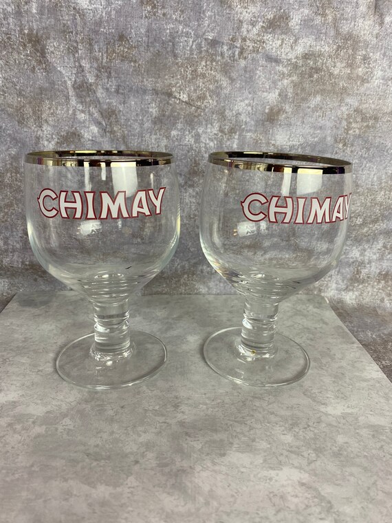 Set of 4 Chimay Belgian Ale Chalice 0.25 CL 