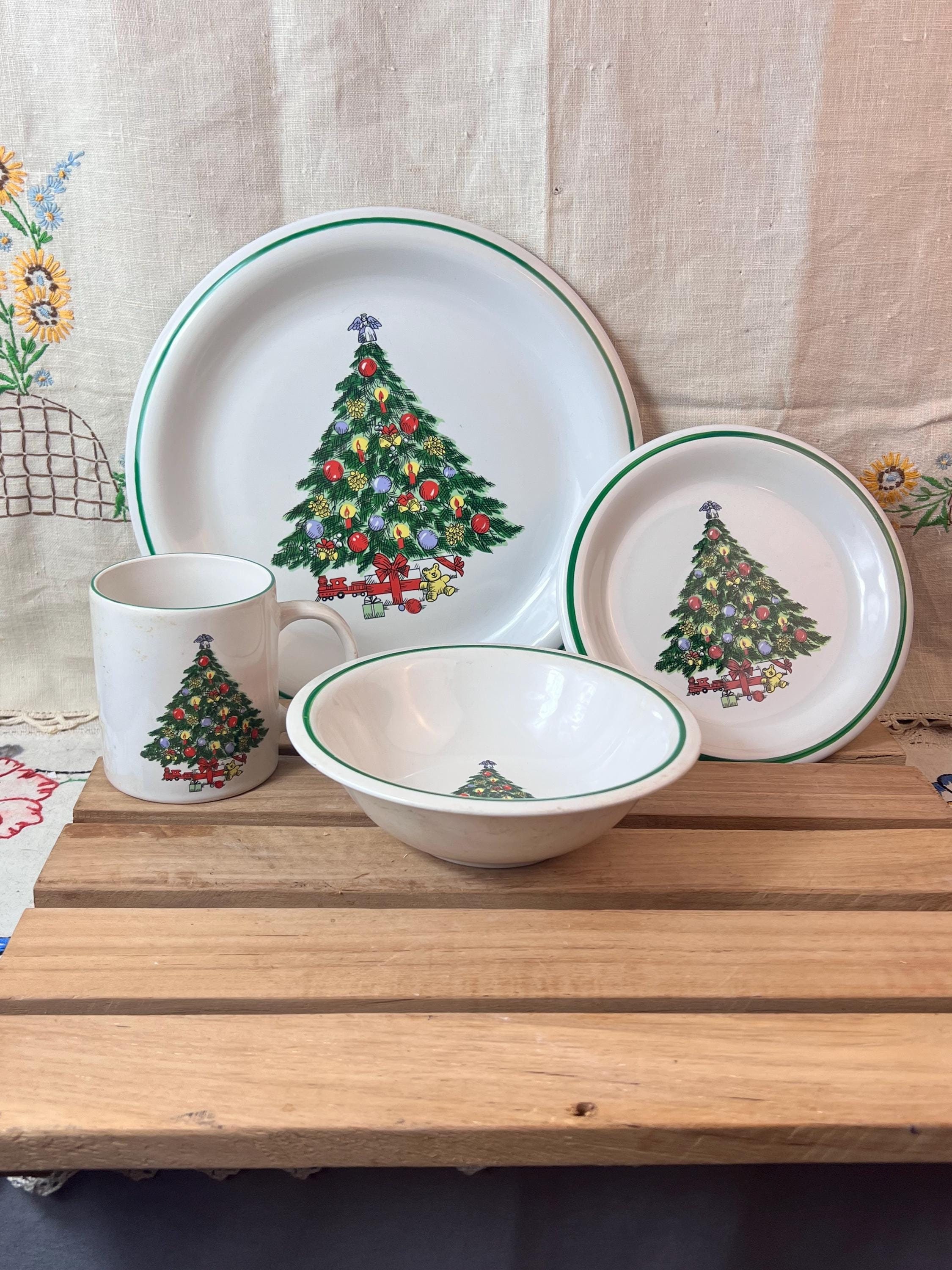 Vintage “holiday Magic” by Action Industries~christmas Tree Dinner