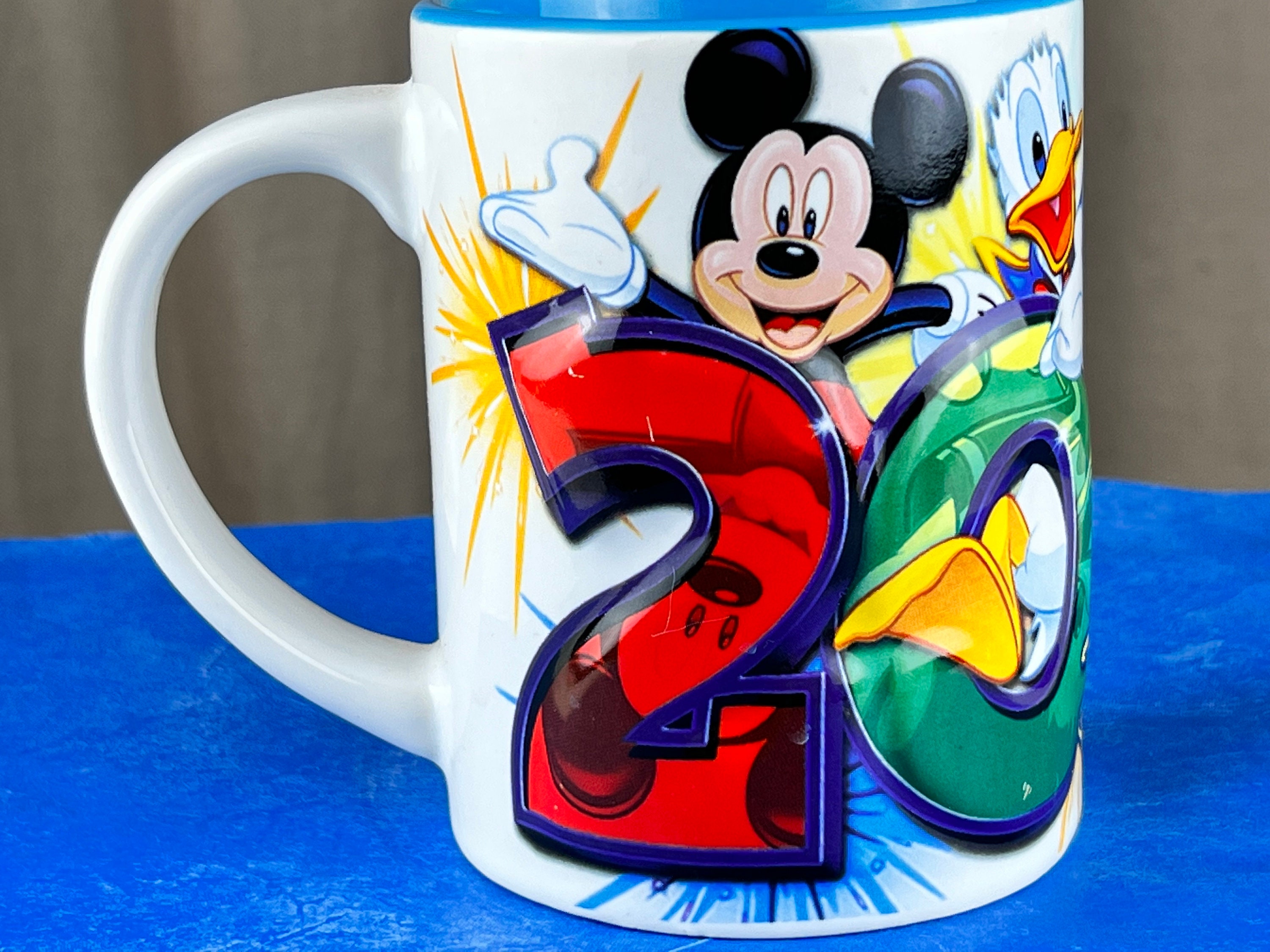 Jerry Leigh Disney Dreams Florida Coffee Mug, Mickey Minnie Donald Daisy  Goofy