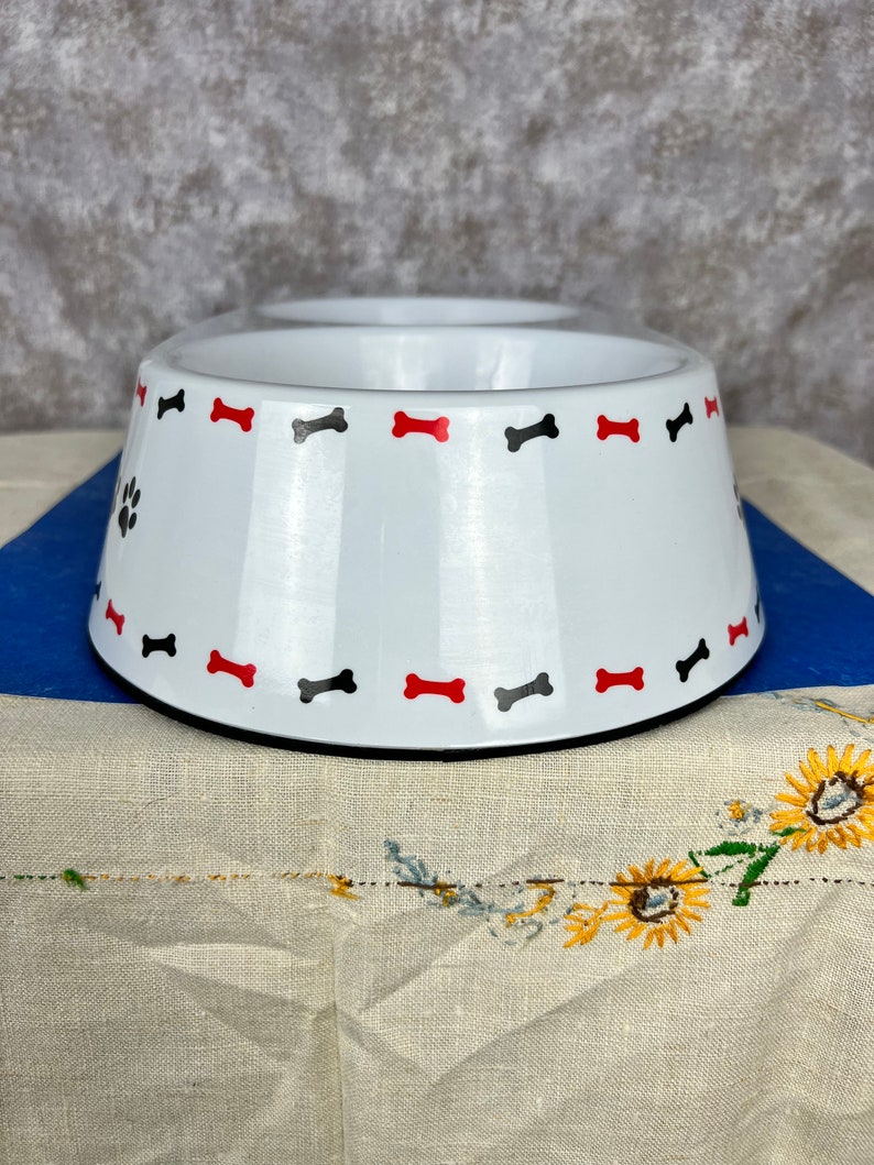 Top Paw DOG Double Diner Dog Bowl 60 FL Oz melamine Etsy