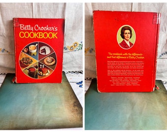 Livre de cuisine vintage de Betty Crocker à couverture rigide, 1975, 24e impression, copieur. 1969