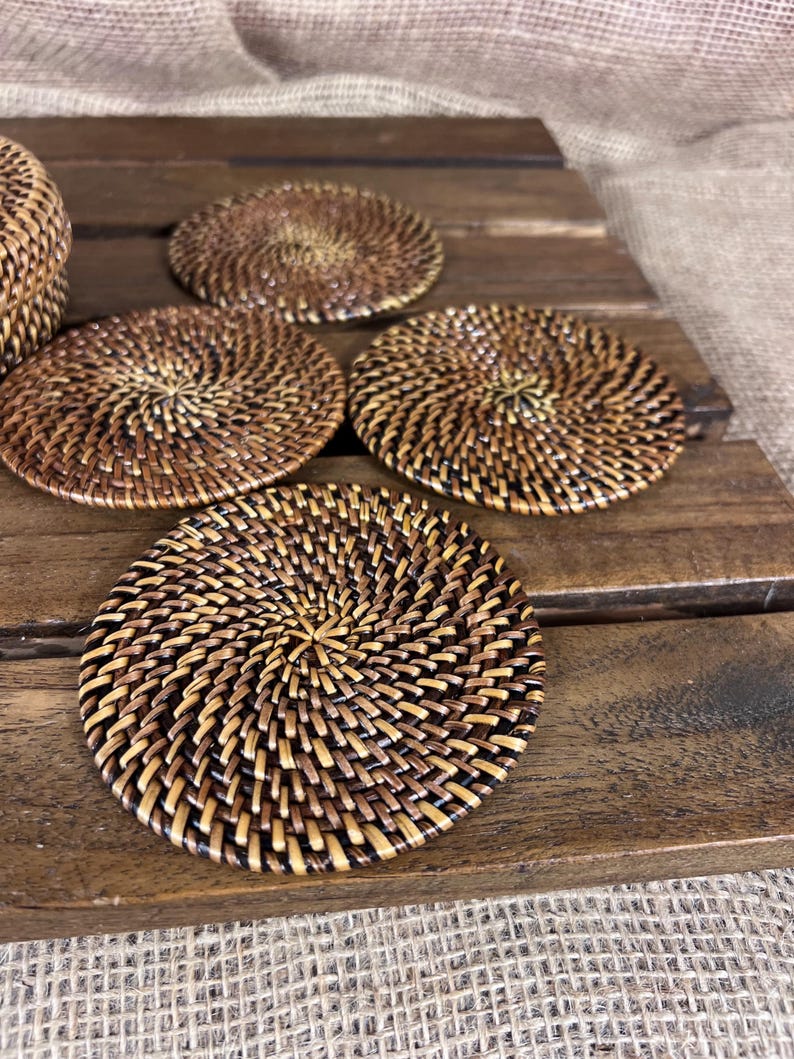 Williams Sonoma Nito Coasters - Thumbnail 4