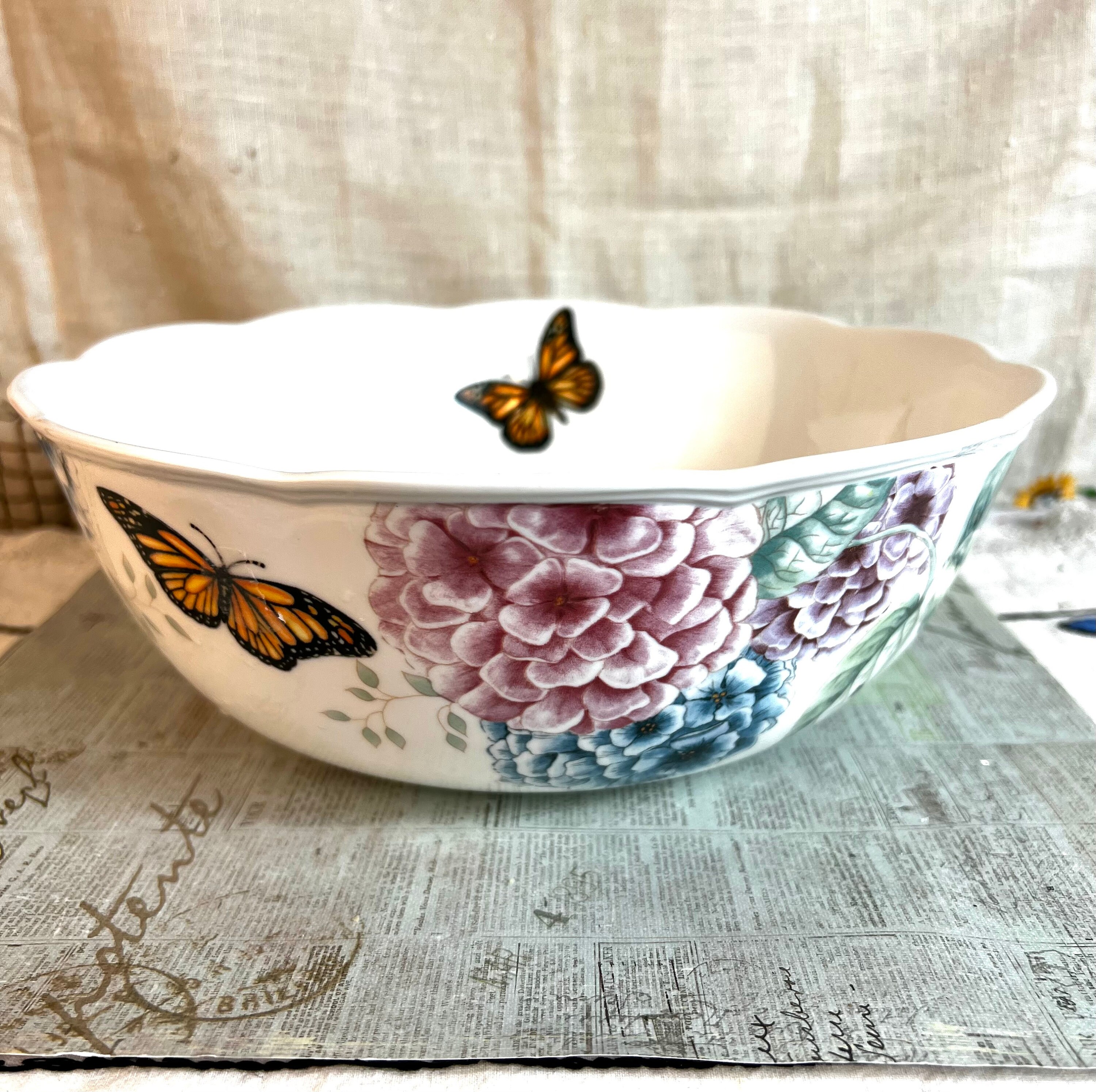 Purpose Bowl Lenox Butterfly Meadow Rice Bowl Purpose Bowl Lenox