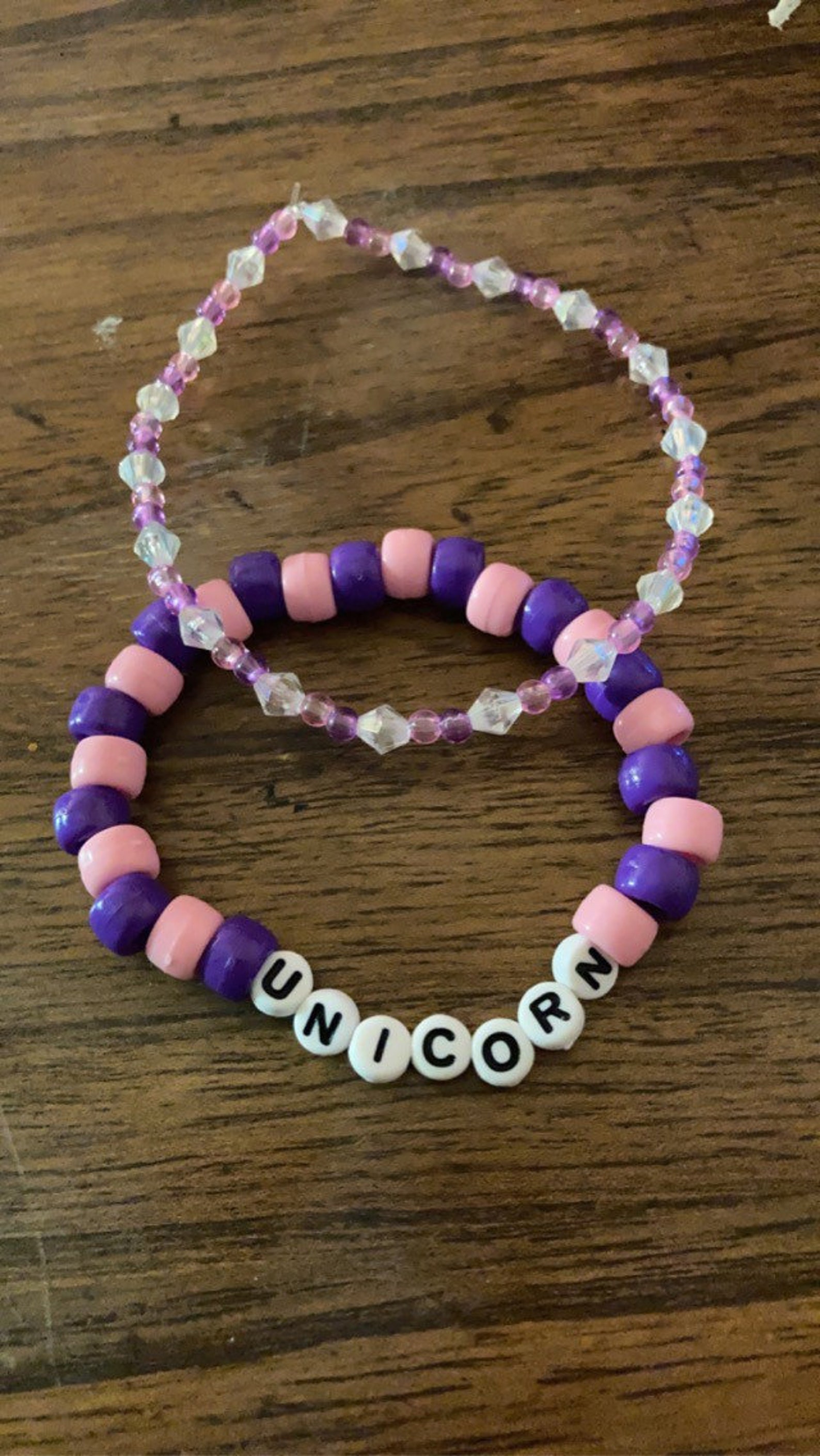 Unicorn Bracelet Set Etsy