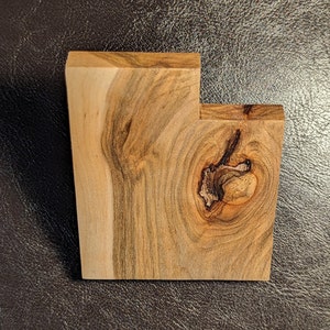 Rustic Utah Magnet in Solid Hardwood
