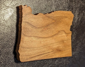 Oregon Magnet, Sawn from an Amazing Plank of Hardwood