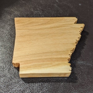 Arkansas Magnet in Solid Hardwood