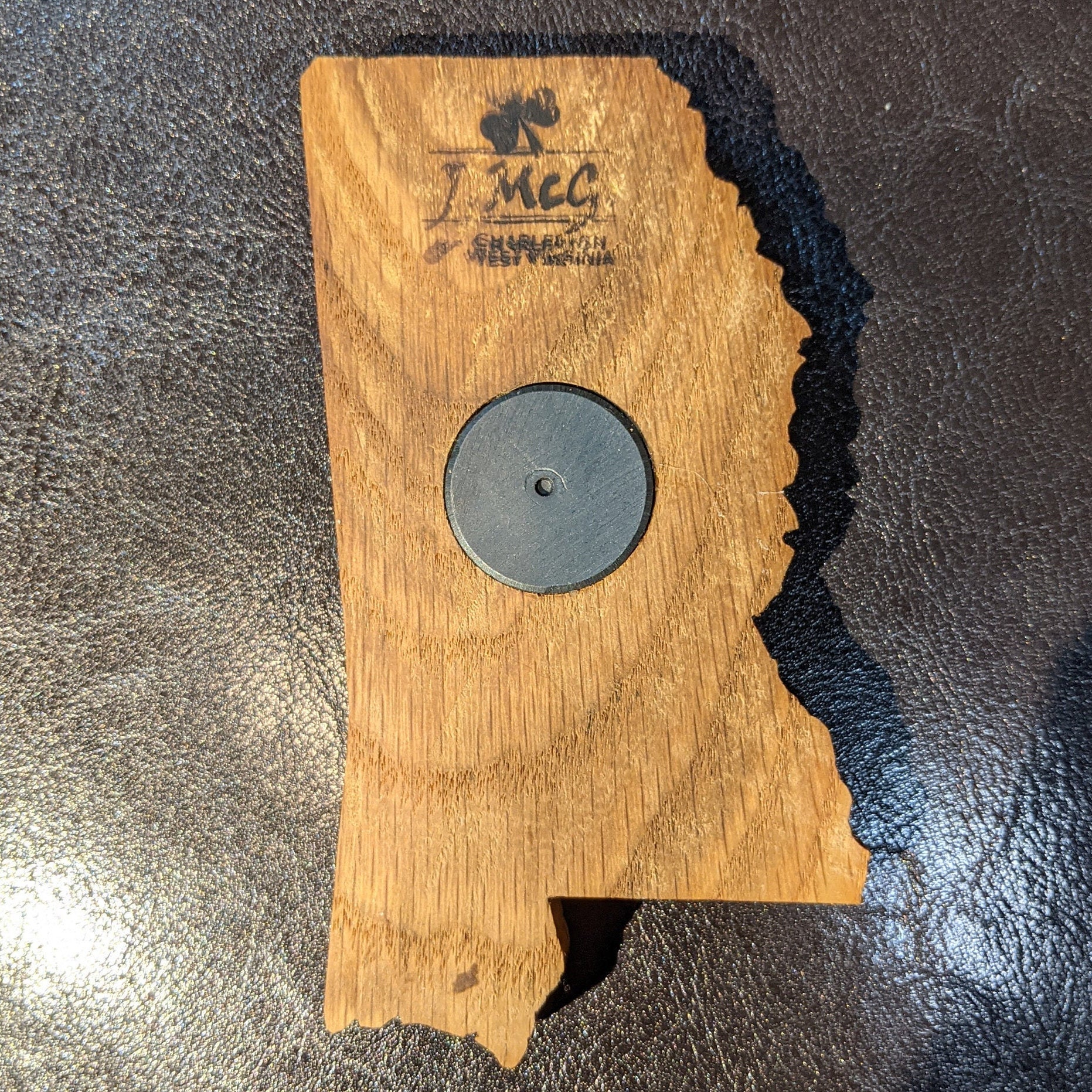 Mississippi Magnet in Solid Oak