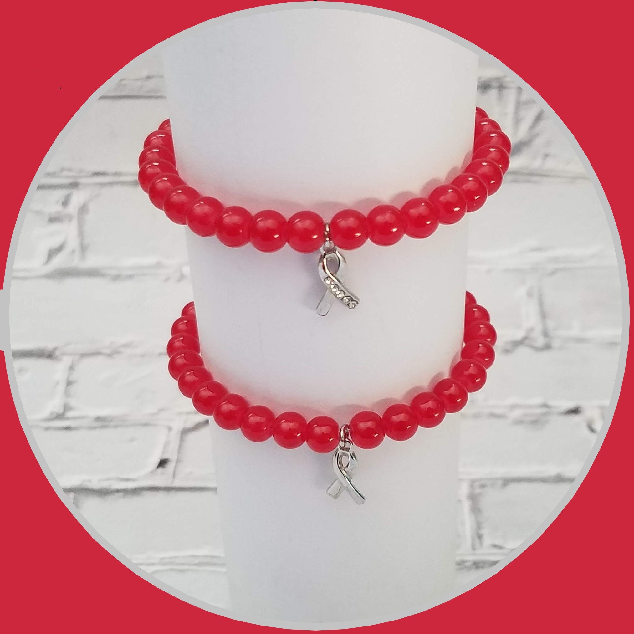 Awareness Ribbon Bracelet Cause Bracelet Tuberculosis Etsy