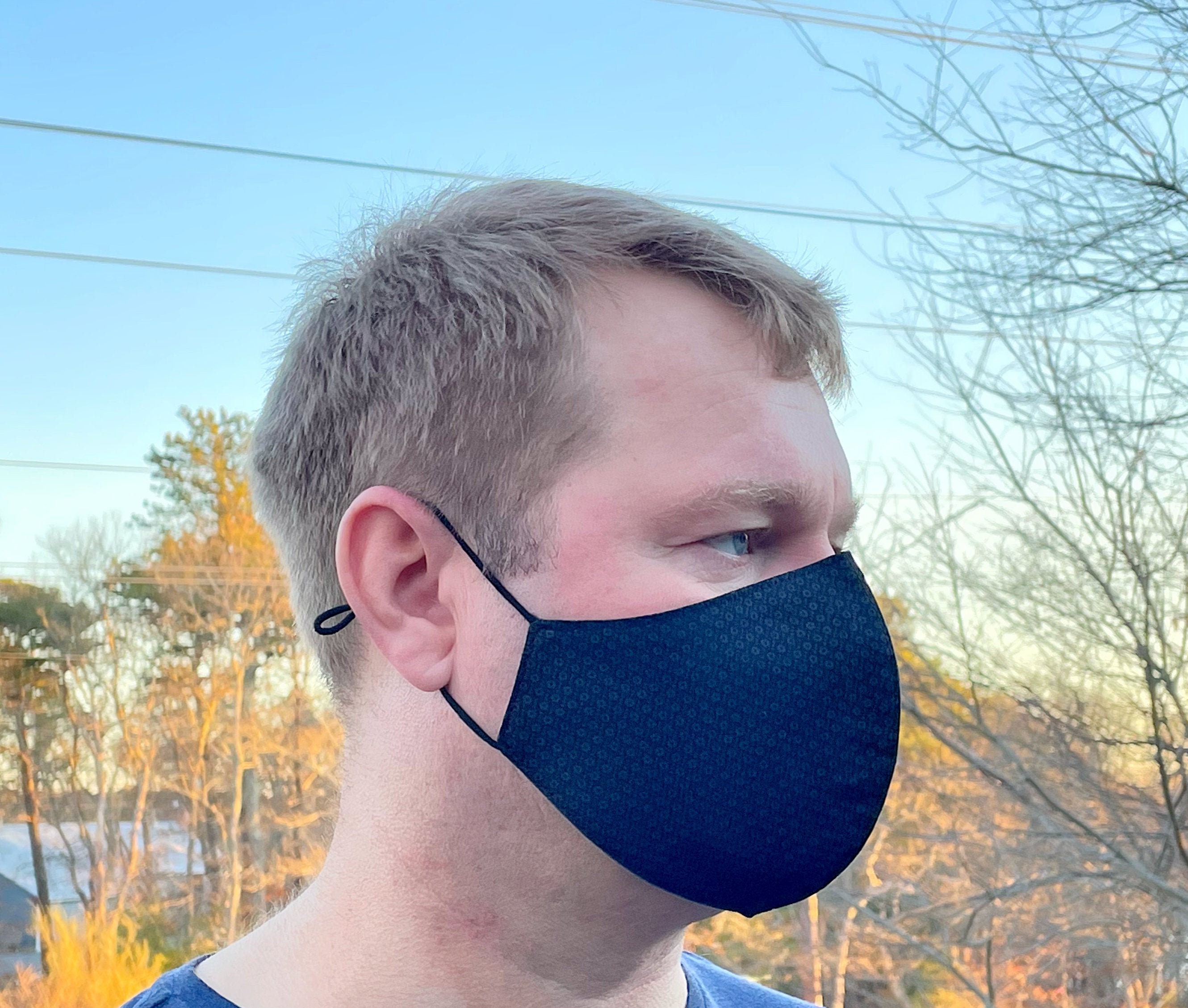 Mens Formal Double Layer Face Masks Business Groom Prom Etsy