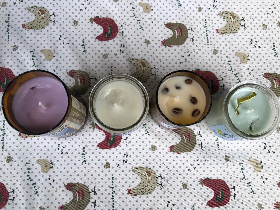 Creamy goat milk candles Etsy