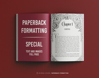 Paperback Formatting Service | Book Interior Formatting | SPECIAL