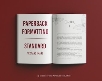 Paperback Formatting Service | Book Interior Formatting | STANDARD