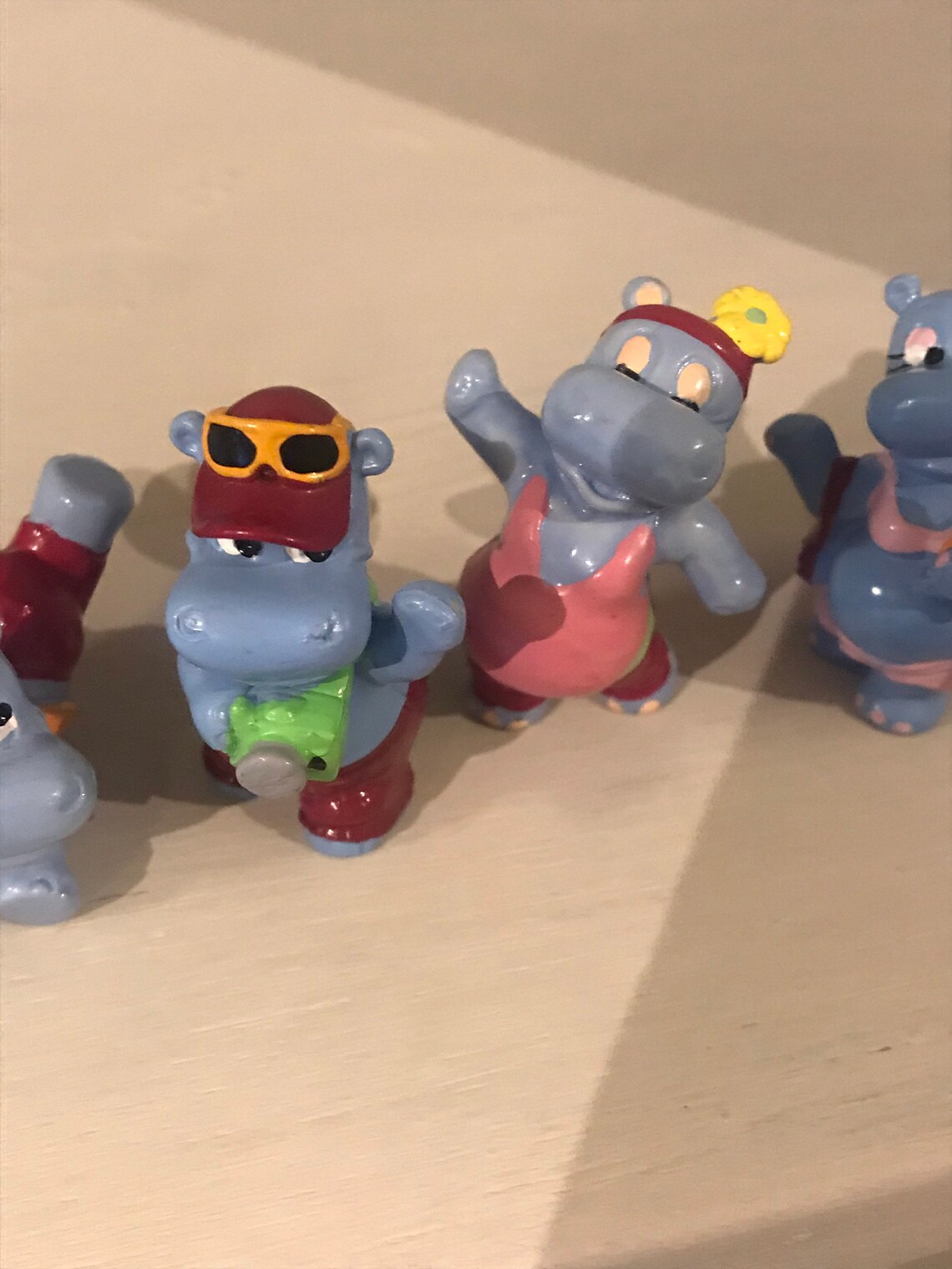 1992 Kinder Surprise Ferrero Hippos . Miniature Blue Hippos Etsy UK