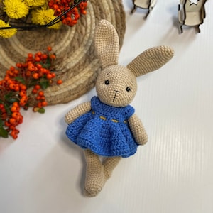 Crochet Pattern PDF in English, Amigurumi Baby Bunnie,