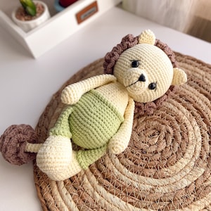 Lion Crochet PATTERN Amigurumi patterns pdf tutorial