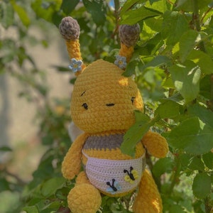 Crochet Bee Pattern - Instant Download - PDF Pattern - Amigurumi Bumble Bee Pattern