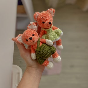 Crochet Fox Pattern PDF , the Little Fox, Fox Amigurumi Pattern,  Easy Crochet Animal Pattern