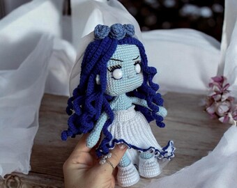 Bride’s  Amigurumi: Crochet Pattern | Available in EN (English), FR (French), DE (German)